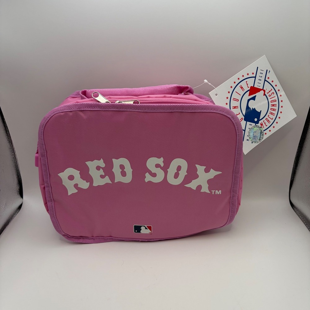 Boston Red Sox MLB Pink Insulated Lunch Bag Box Concept One ML5861 New